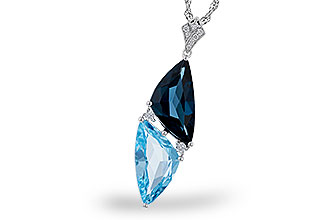 A329-83773: NECK 6.87 BLUE TOPAZ 6.97 TGW