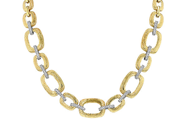 B061-63800: NECKLACE .48 TW (17 INCHES)