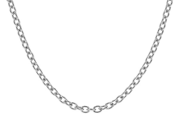B328-97391: CABLE CHAIN (20IN, 1.3MM, 14KT, LOBSTER CLASP)