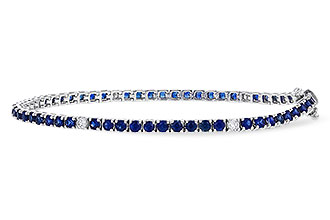 B329-82882: BRACELET 3.27 TW SAPP 3.52 TGW (7")