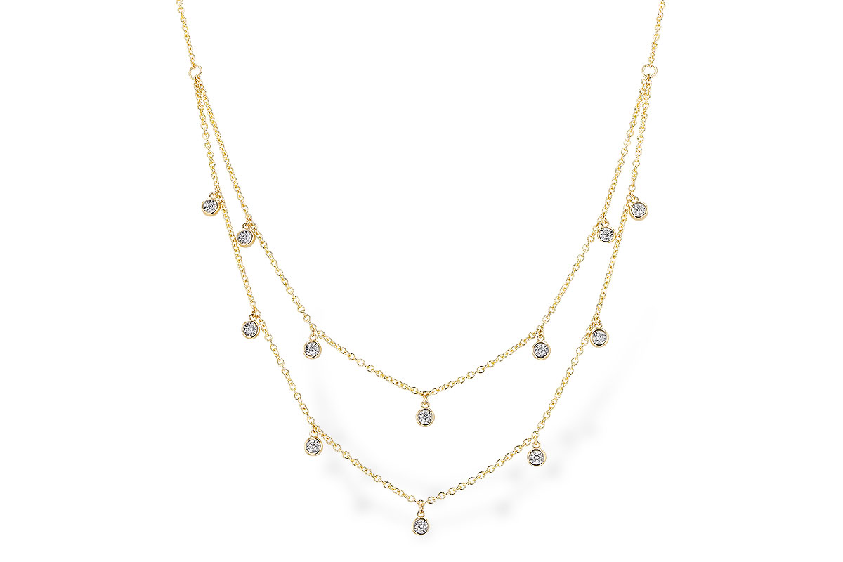 D328-91982: NECKLACE .22 TW (18 INCHES)