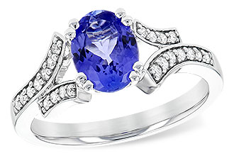 F245-33809: LDS RG 1.15 TANZANITE 1.30 TGW