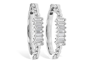 F328-04700: EARR .20 TW BAGUETTES