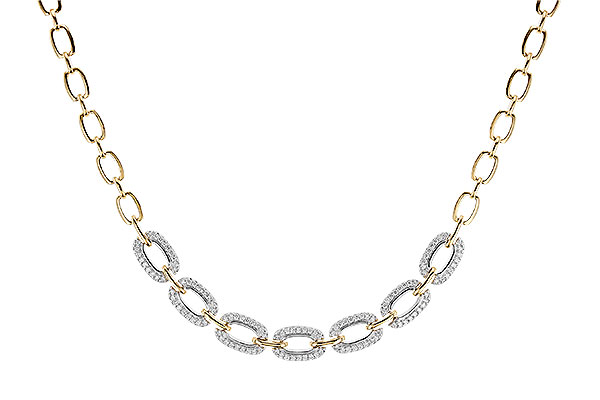 G328-91927: NECKLACE 1.95 TW (17 INCHES)