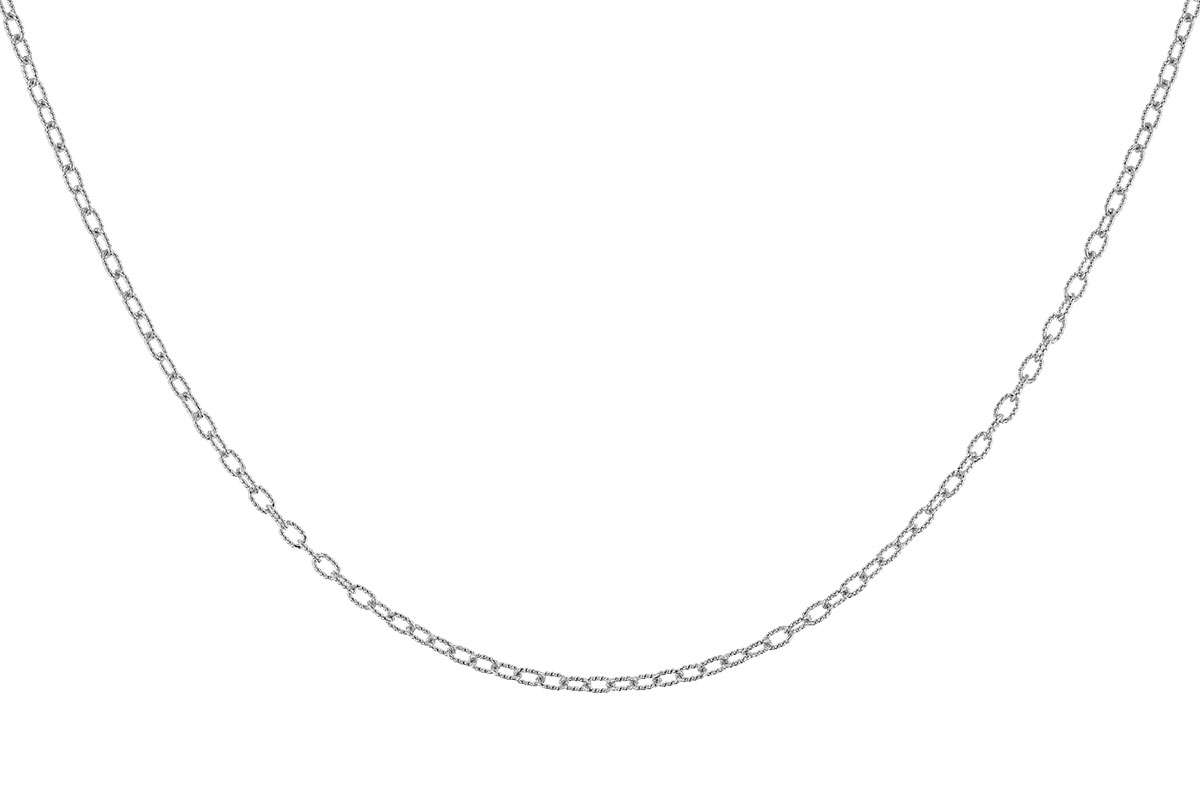 H328-96509: ROLO LG (8IN, 2.3MM, 14KT, LOBSTER CLASP)