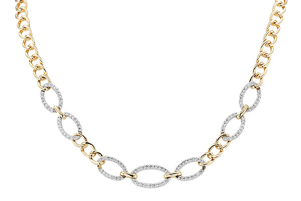 M328-92854: NECKLACE 1.12 TW (17")(INCLUDES BAR LINKS)
